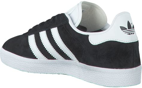 Zwarte adidas Leren sneakers voor dames 